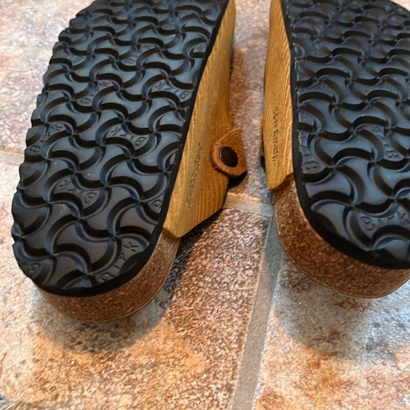 Birkenstock Boston Suede Embossed Clogs Size 8 NEW - Picture 10 of 16